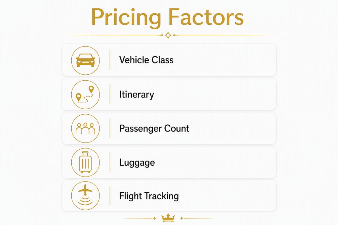 Infographic of fixed-rate transfer cost factors