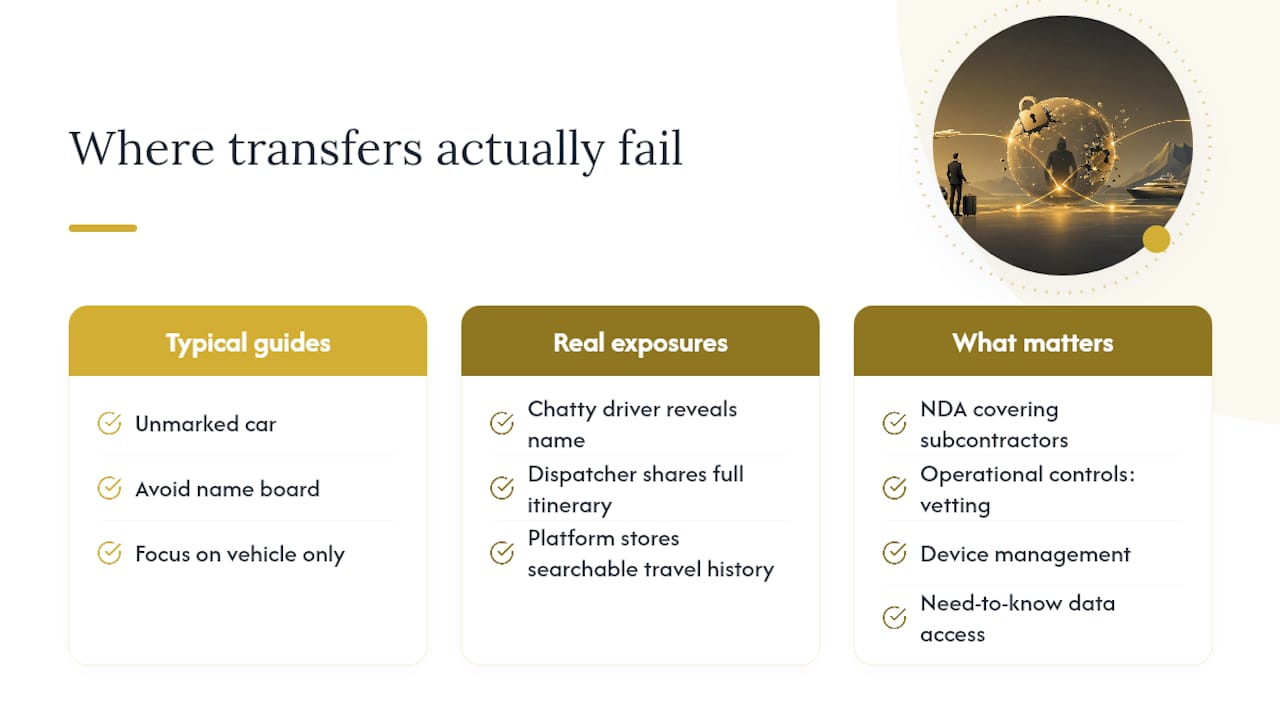 What most privacy guides get wrong about discreet transfers — overview diagram
