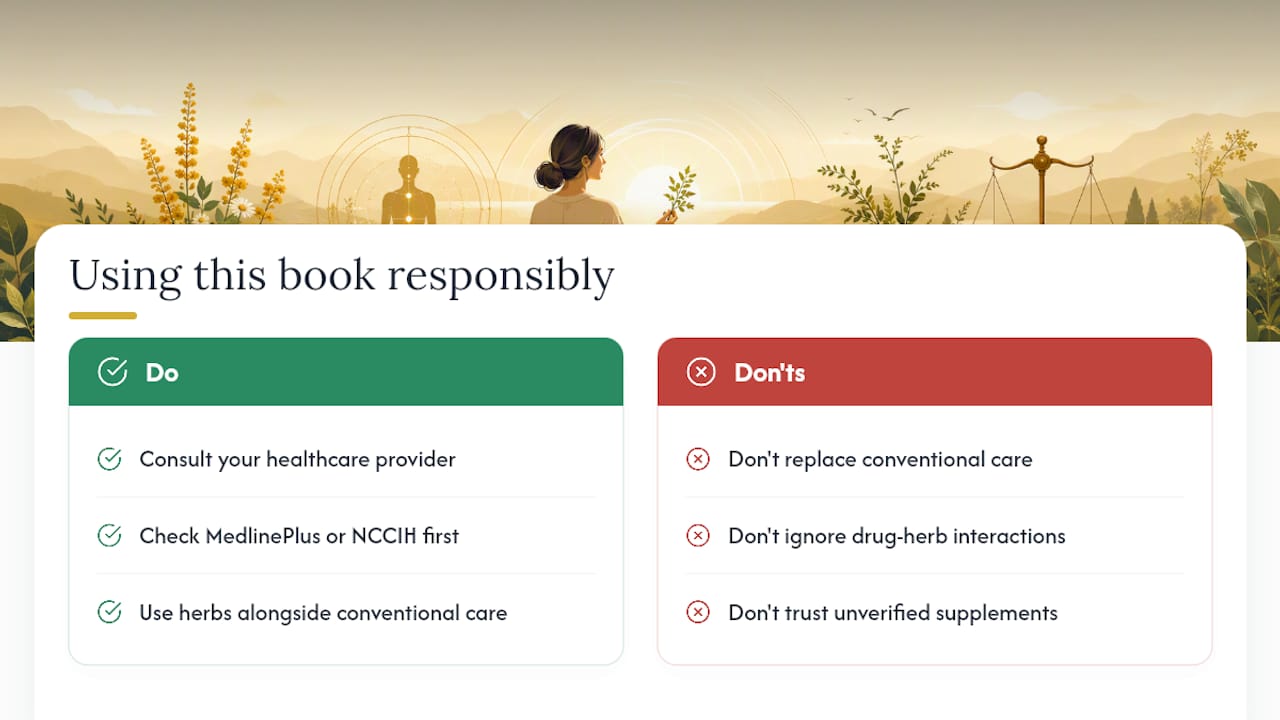 How should you use this book responsibly? — overview diagram
