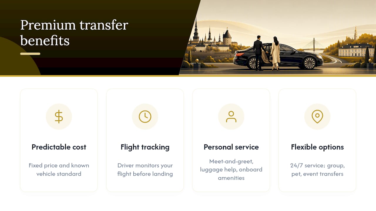 Why Solidride's Pricing Model Works for Business and VIP Travel — overview diagram