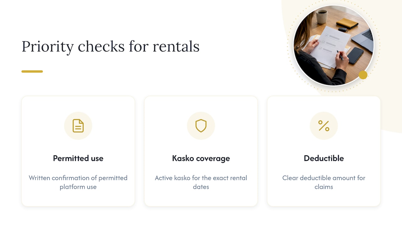Three essential platform rental checks