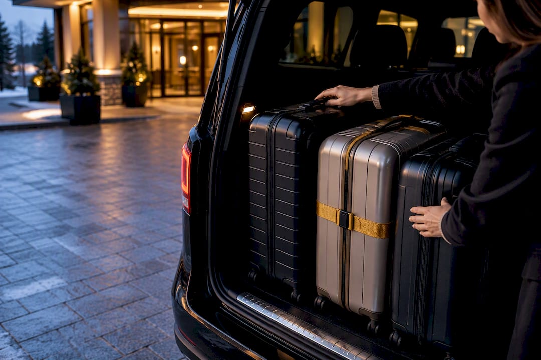 V-Class Luggage: Fit 3–5 Large Suitcases for Estonia Family Trips