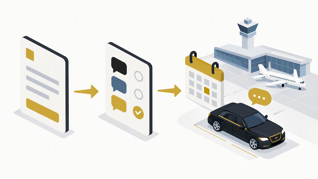 Language confirmation before chauffeur pickup