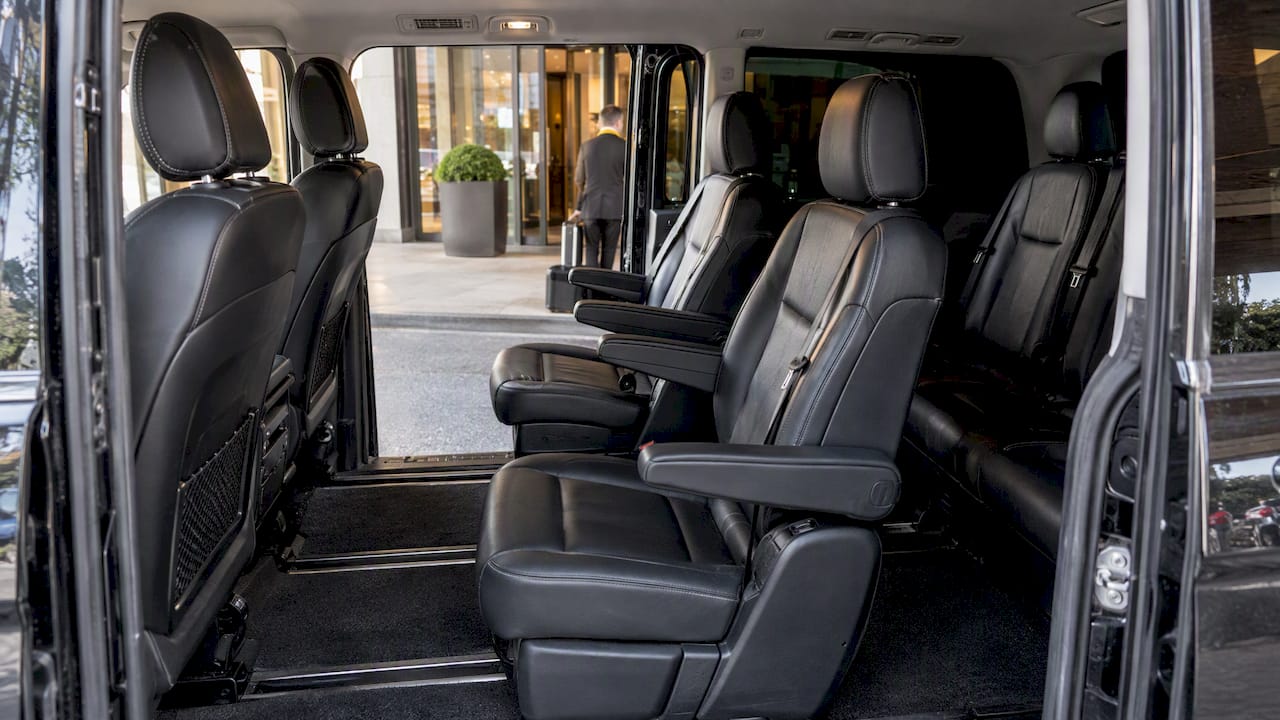 V-Class Seat Layouts: Pick 6, 7, or 8 for Your Transfer